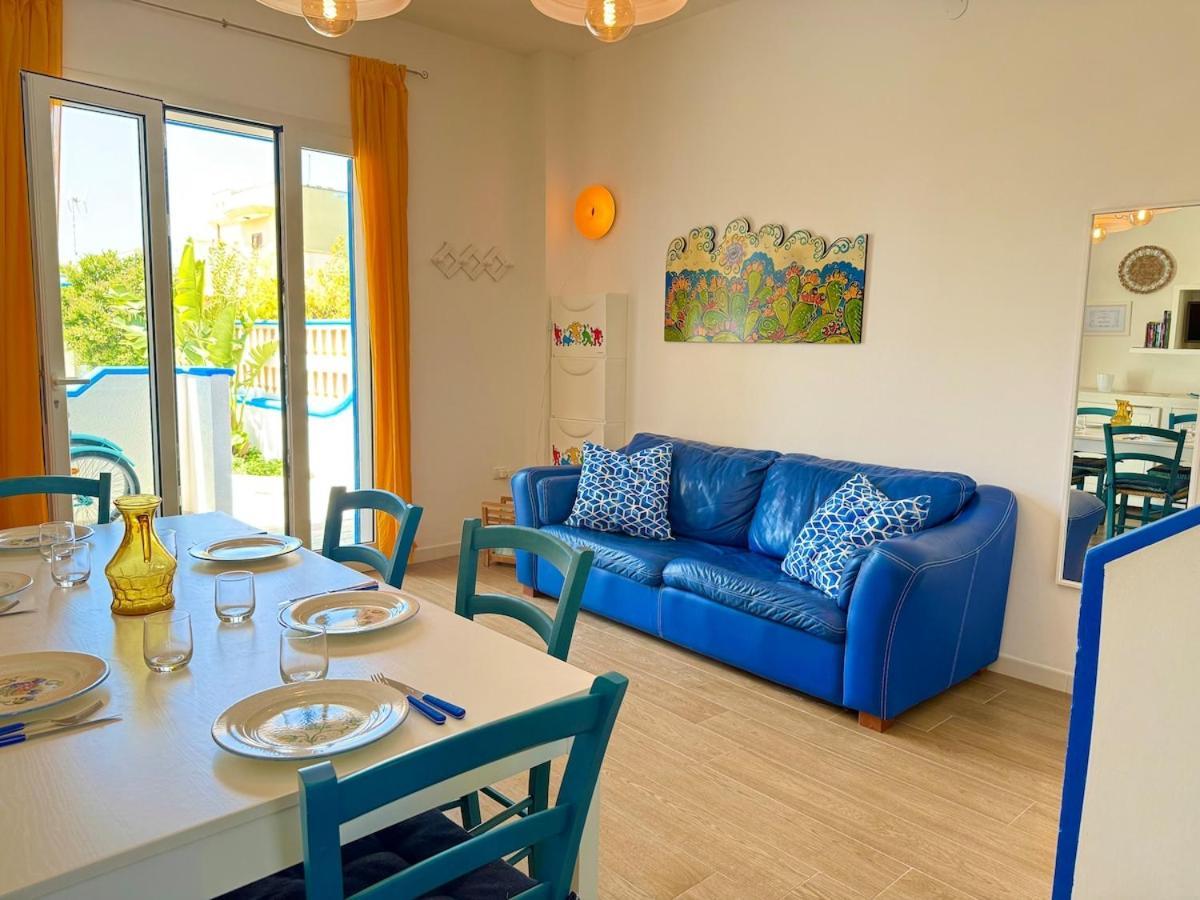 Villa Ranieri-Casa Con Vista A Campo Di Mare Torre San Gennaro Zewnętrze zdjęcie